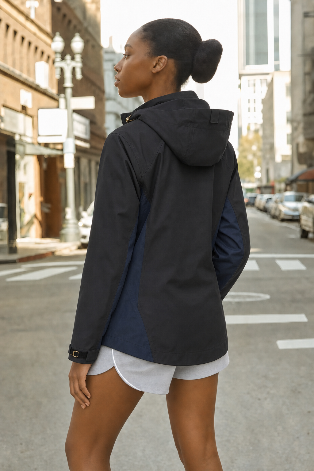 Threshold Shell Jacket - Black
