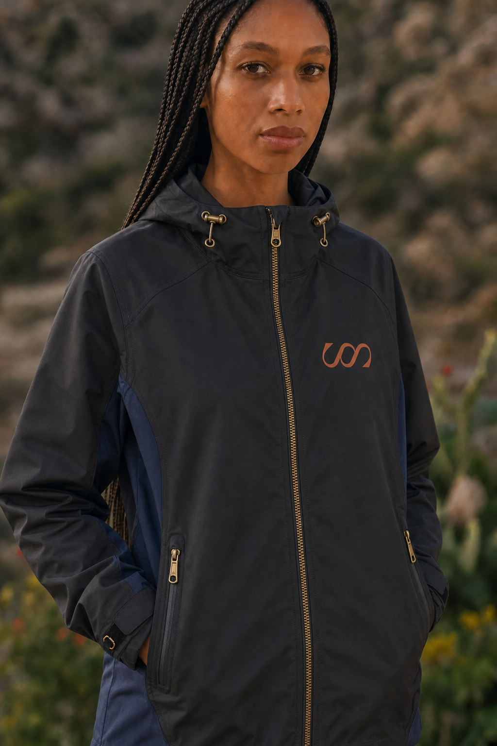 Threshold Shell Jacket - Black