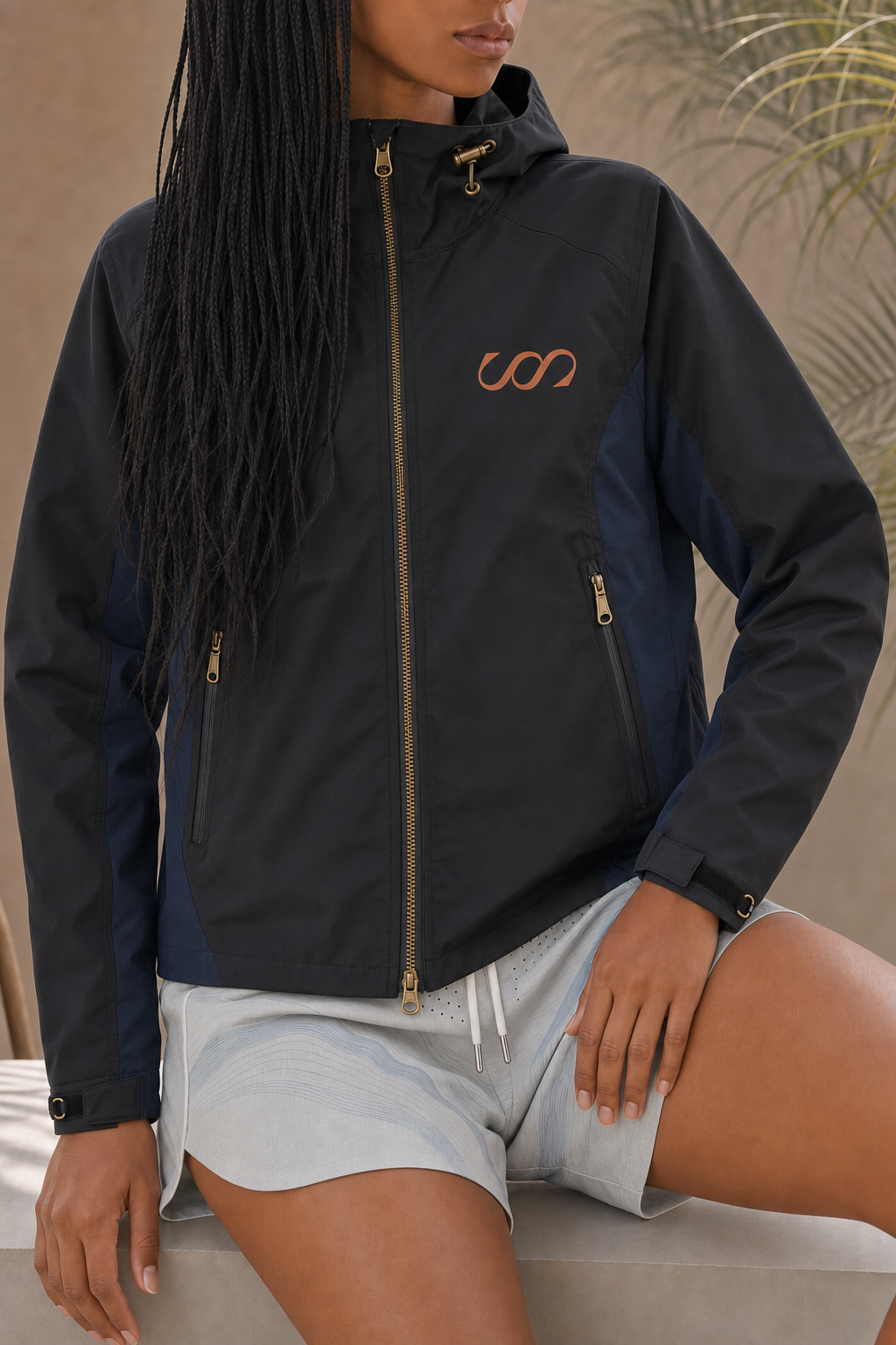Threshold Shell Jacket - Black