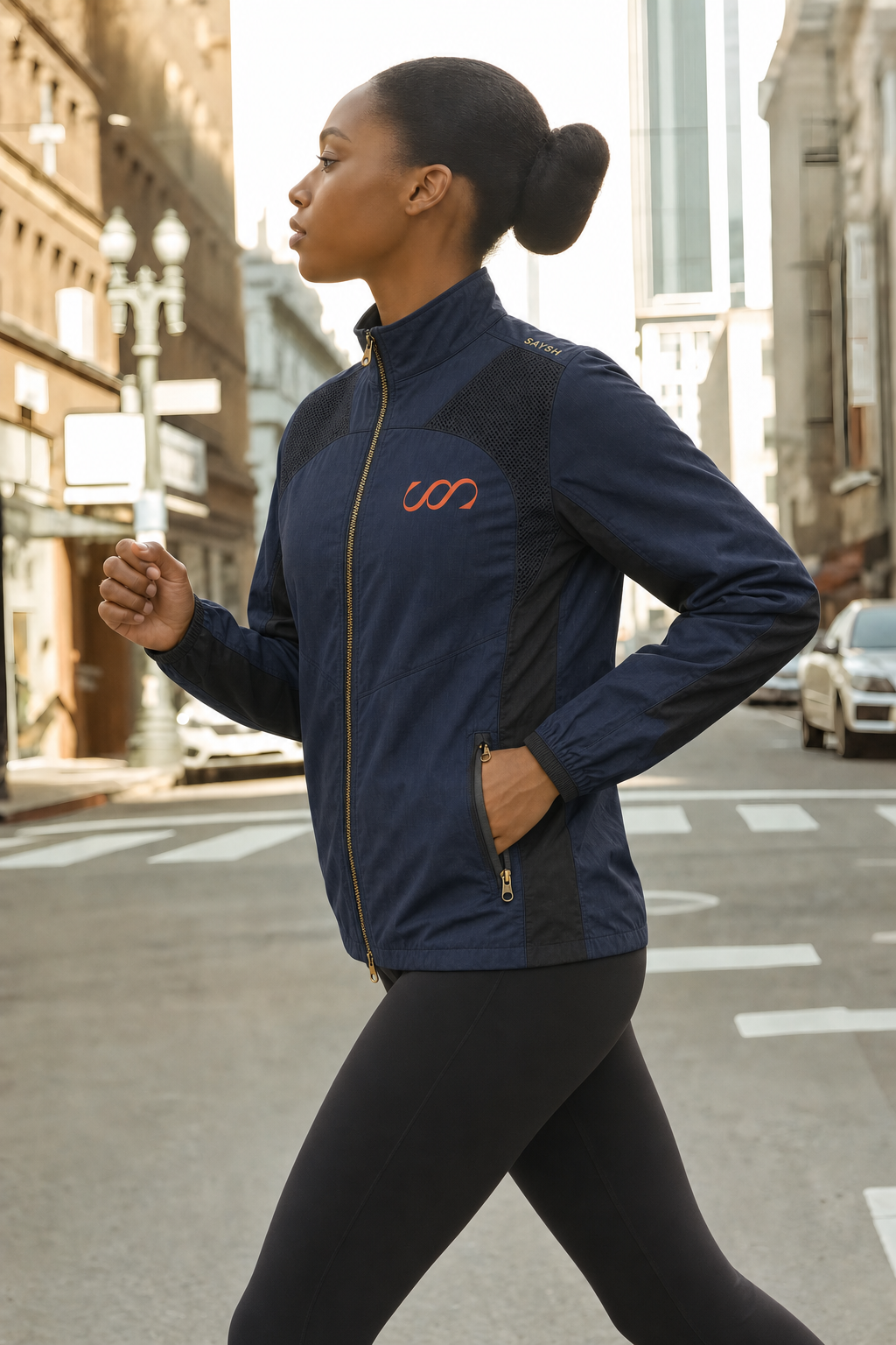 Threshold Zip Jacket - Navy