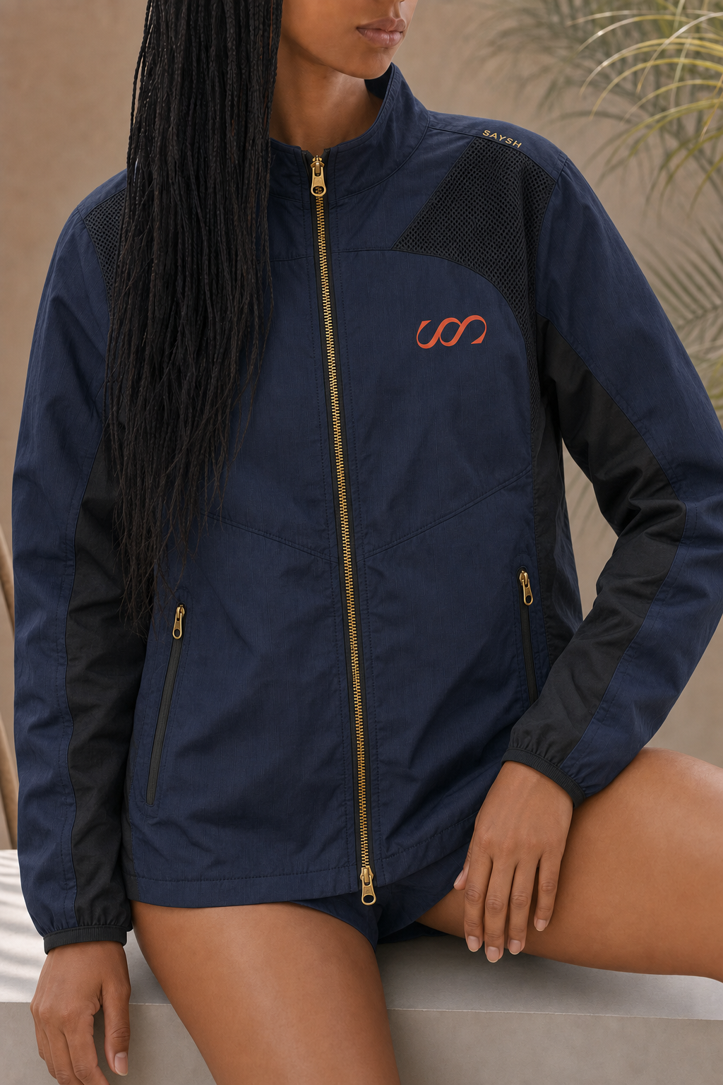 Threshold Zip Jacket - Navy