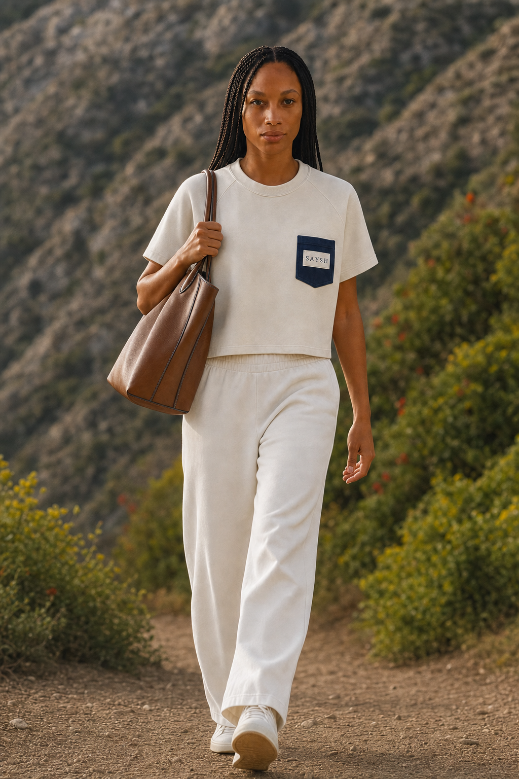 The Saddle Tote - Saddle