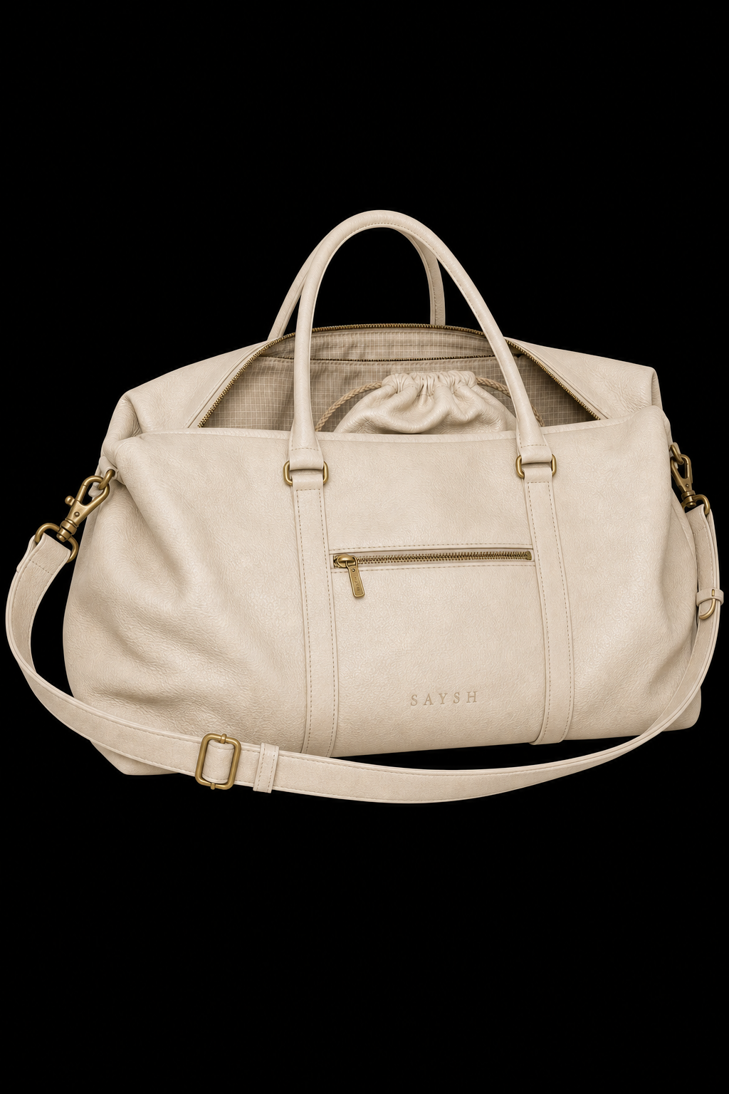 The Call Room Duffel - Creme