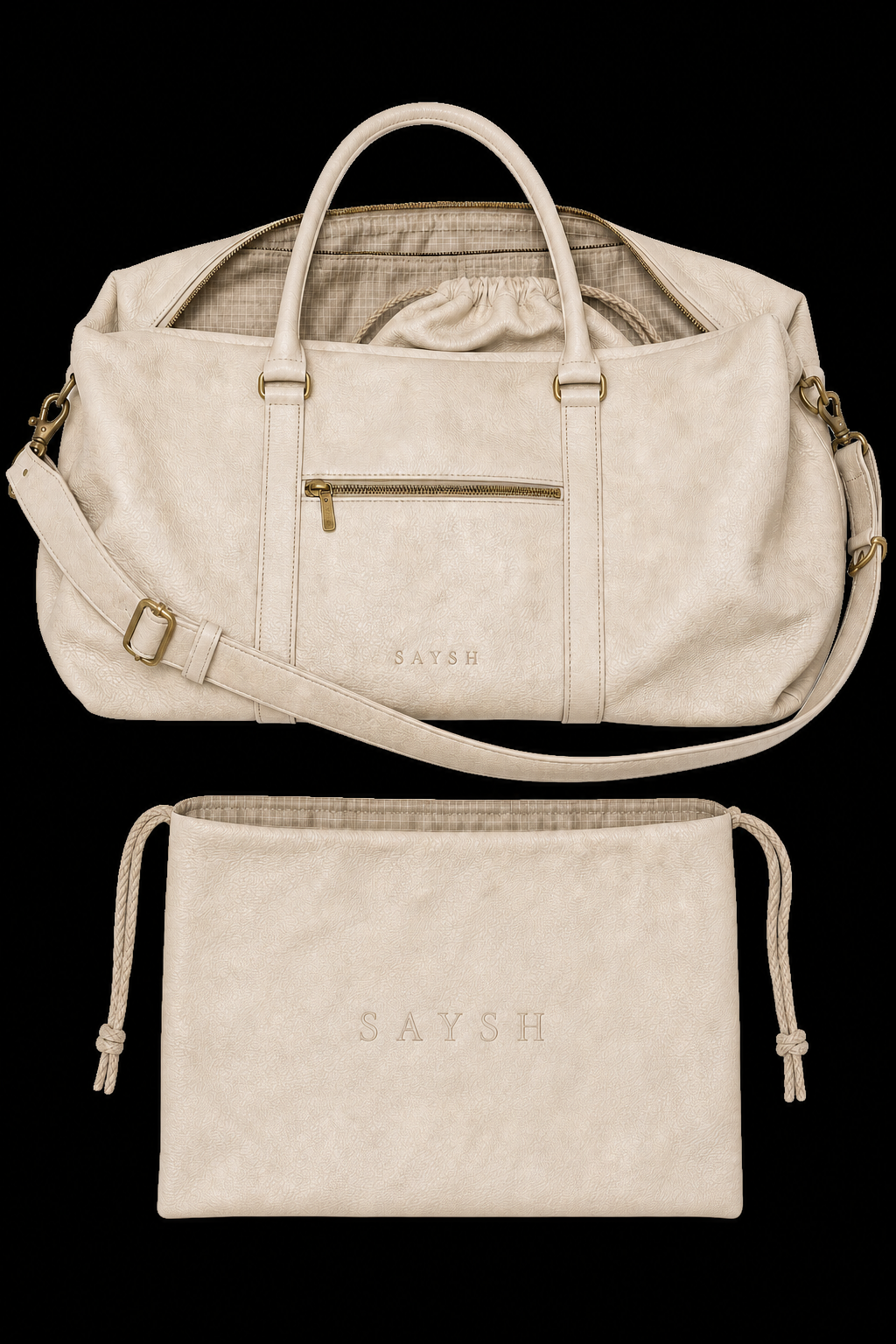 The Call Room Duffel - Creme