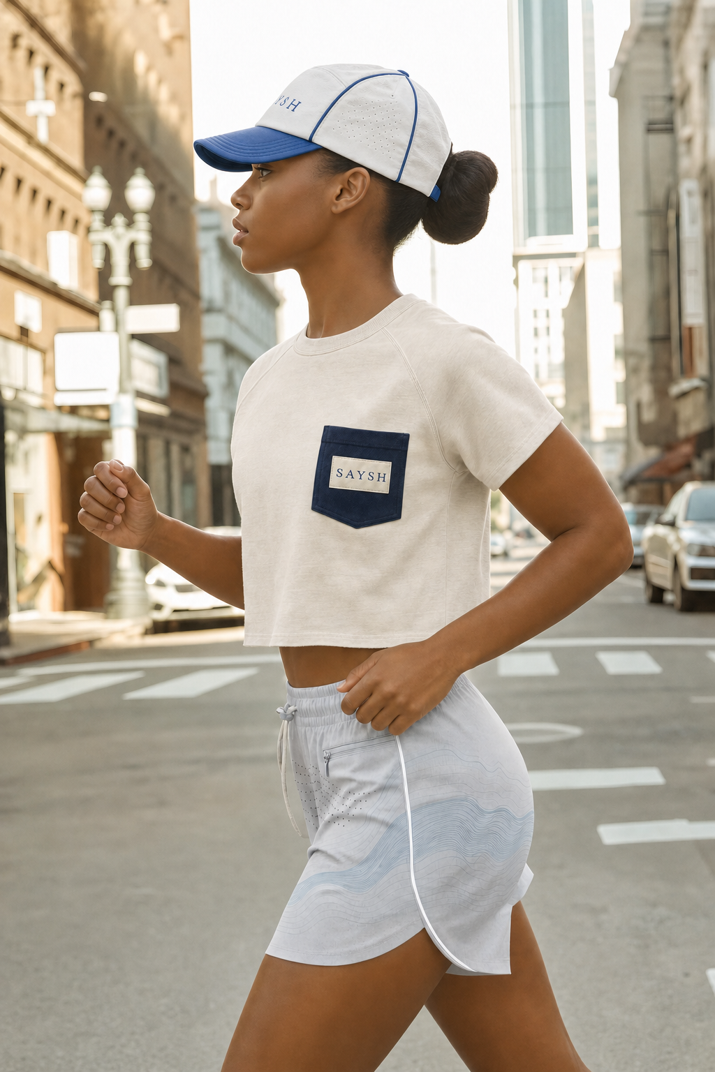 Federal Luxe 5-Panel Cap - Sail