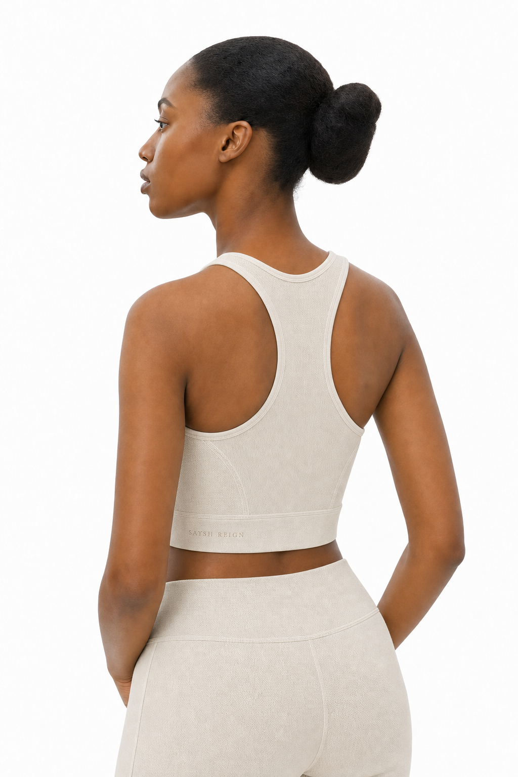 Reign Mesh Tank - Bone