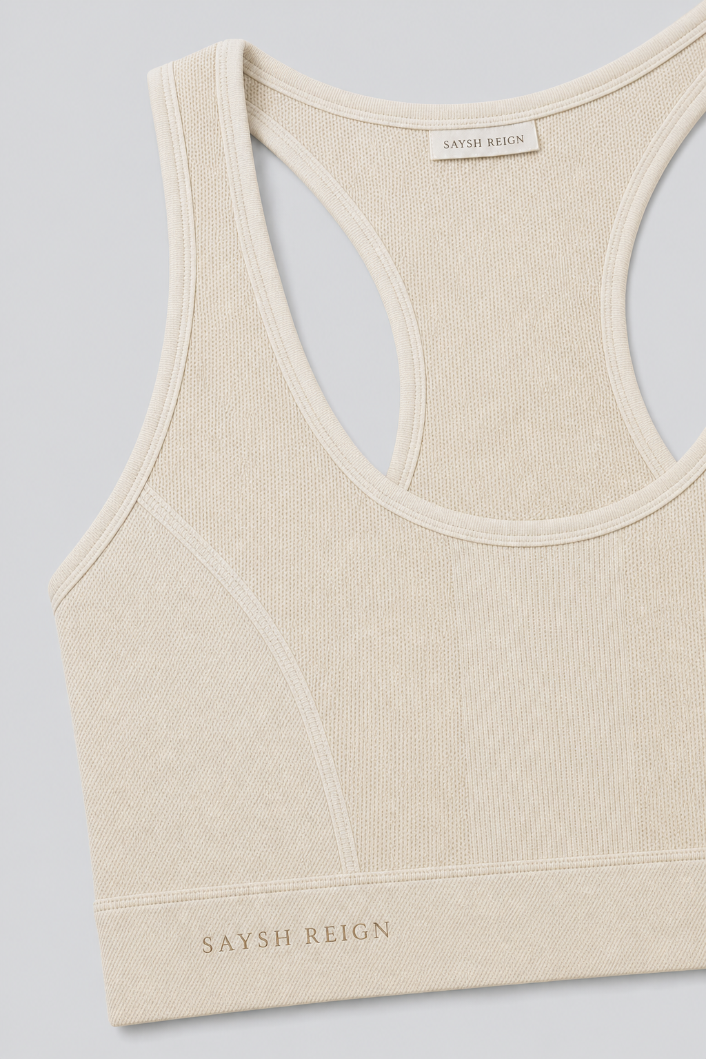 Reign Mesh Tank - Bone
