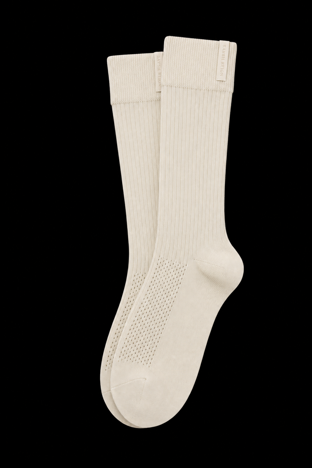 Reign Rib Sock - Bone