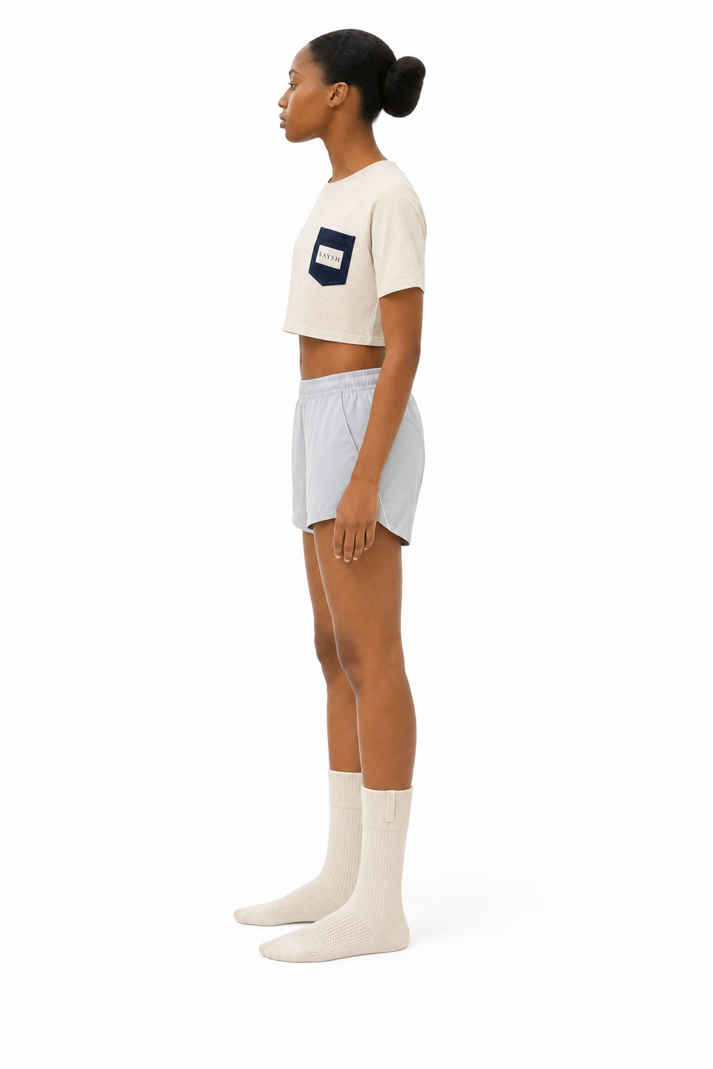 Reign Rib Sock - Bone
