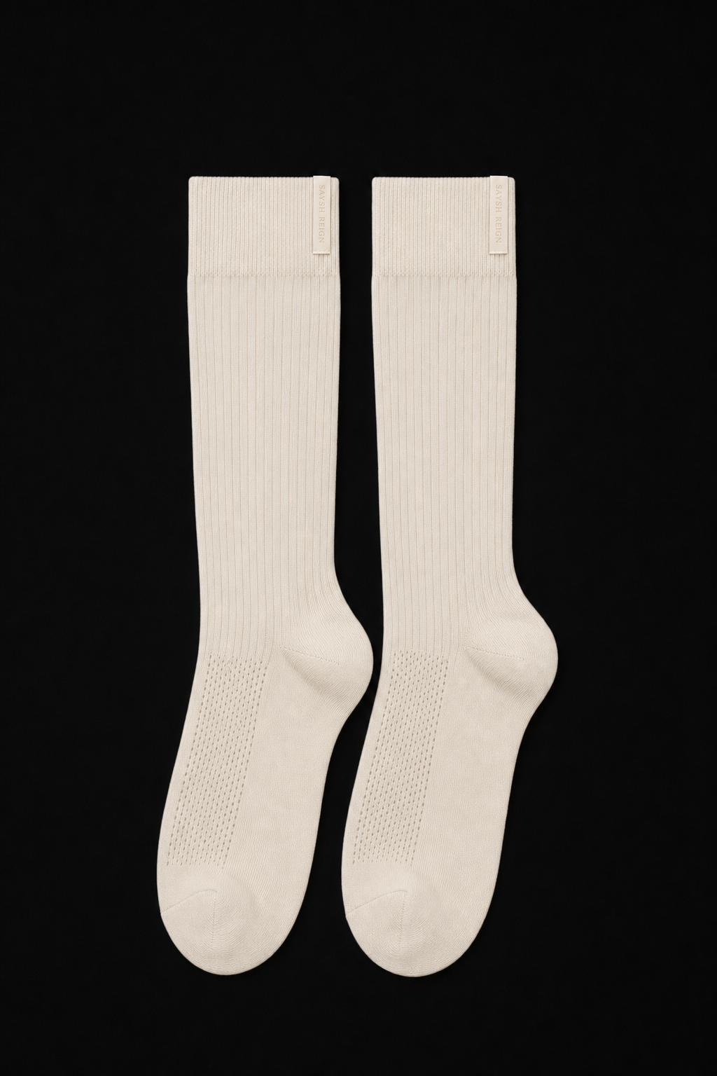 Reign Rib Sock - Bone