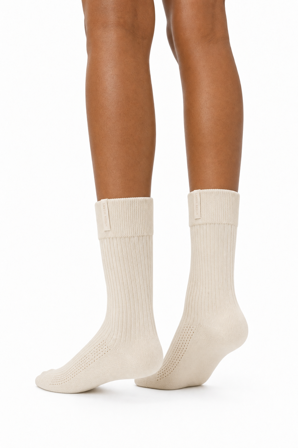 Reign Rib Sock - Bone