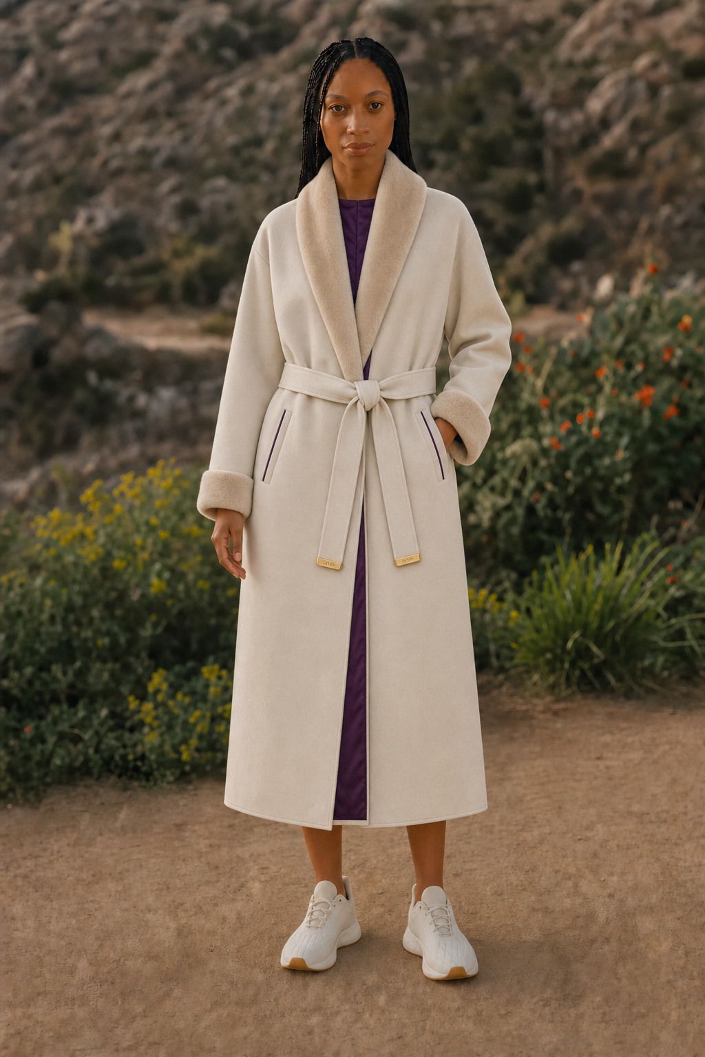 The Robe Coat - Vicuña