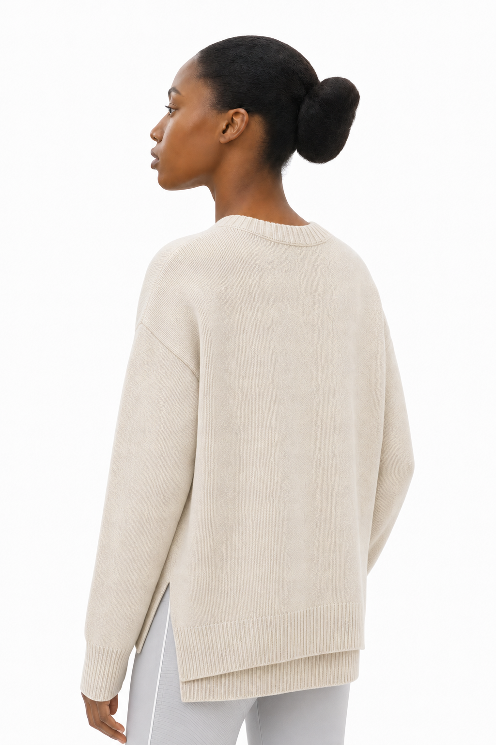 Reign Heavy Knit Sweater - Bone
