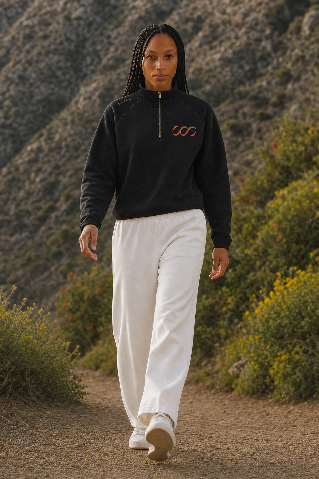 Threshold Quarter-Zip Sweater - Black