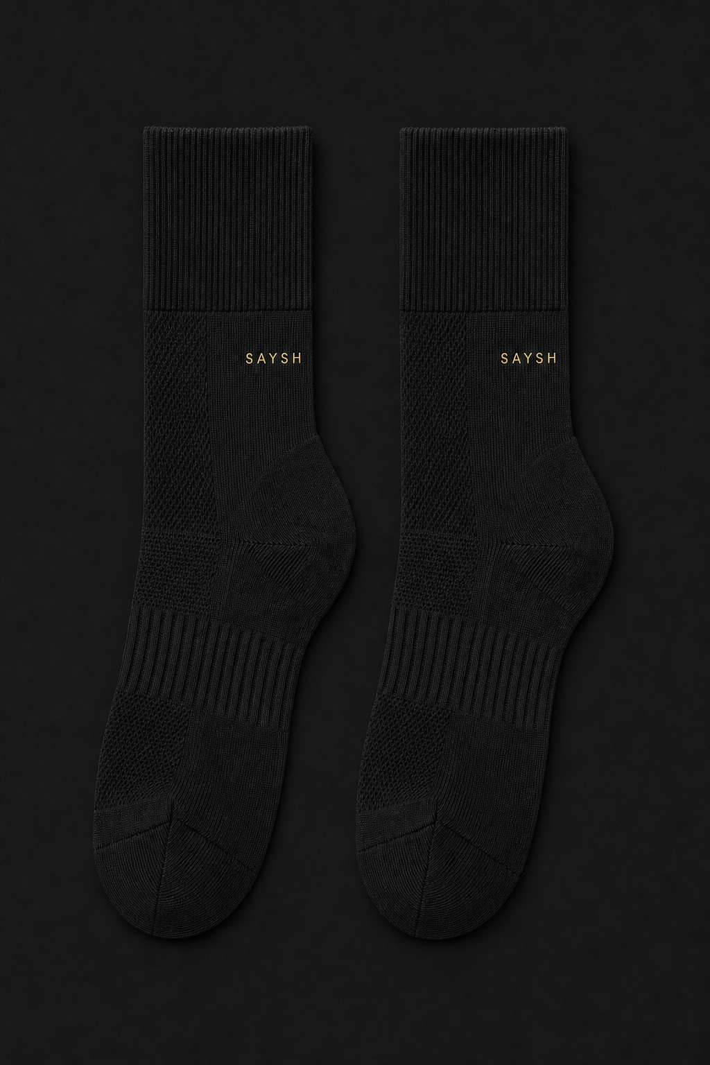 Threshold Trainer Crew Sock - Black