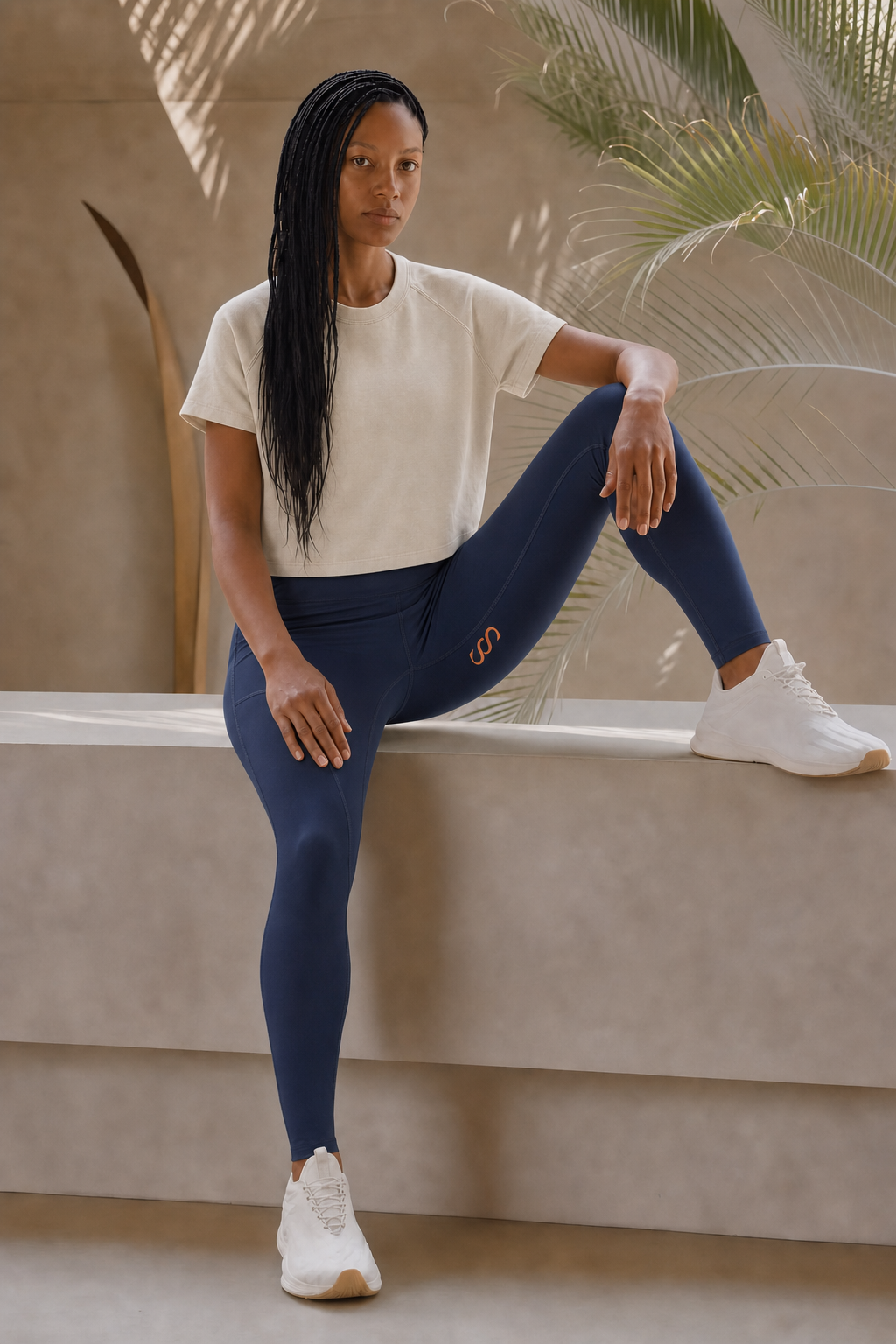 Threshold Compression Tight - Navy