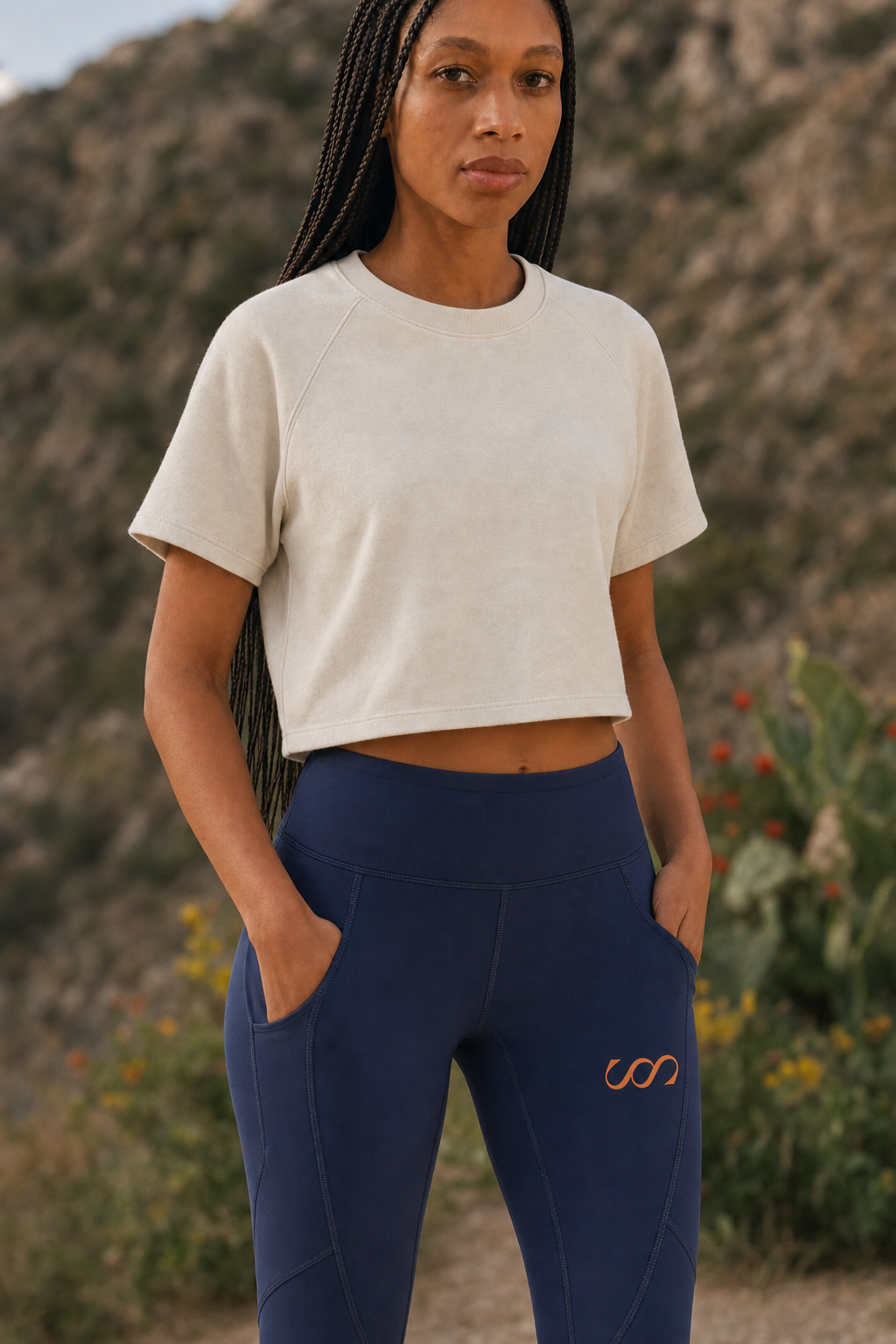 Threshold Compression Tight - Navy
