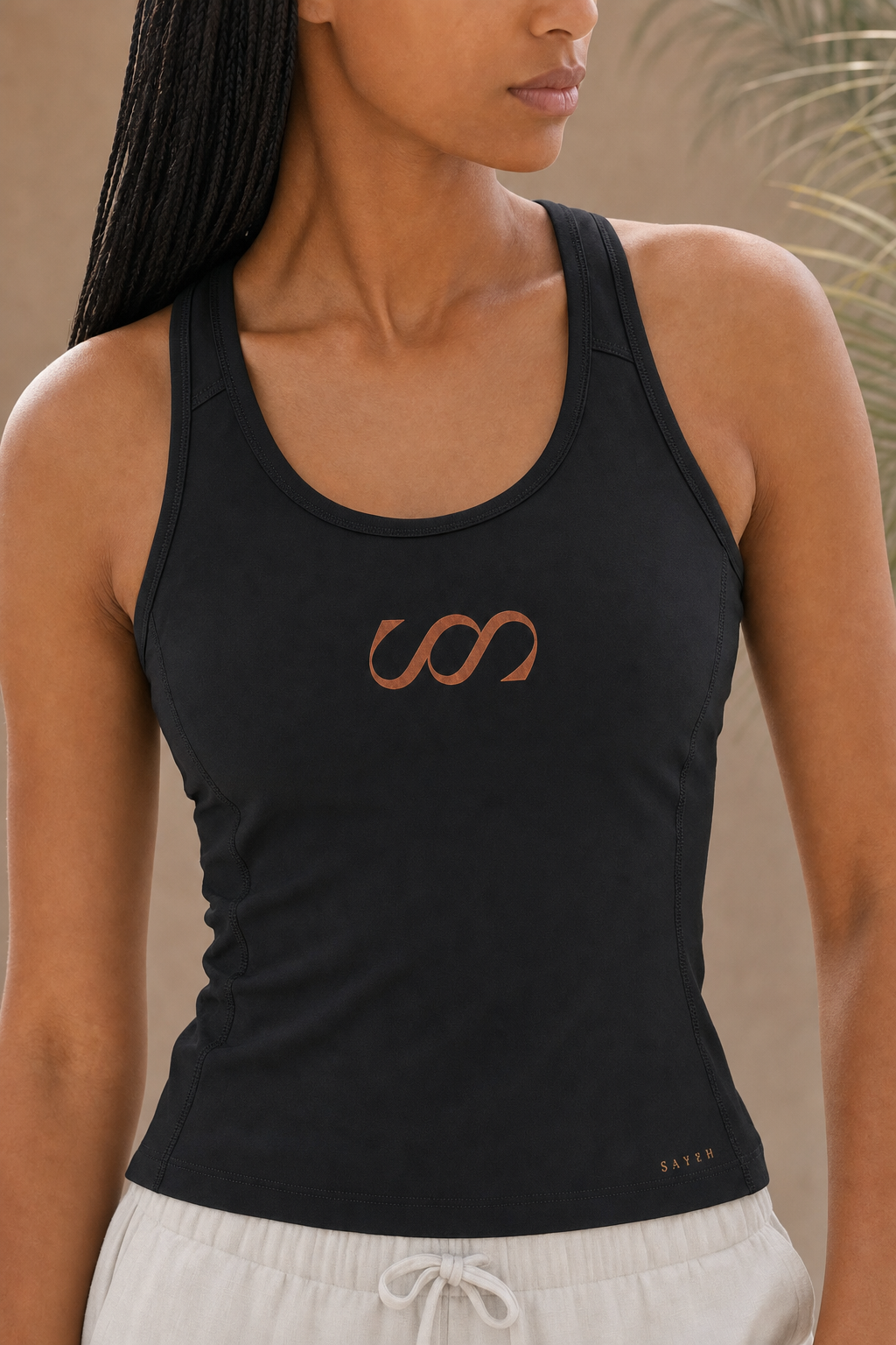 Threshold Racerback Tank - Black