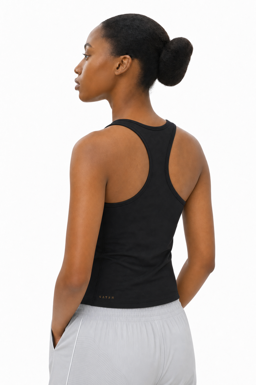 Threshold Racerback Tank - Black