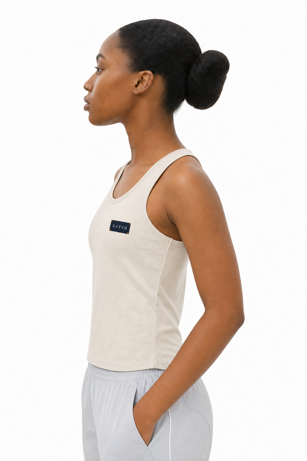 Night & Bone Training Tank - Bone
