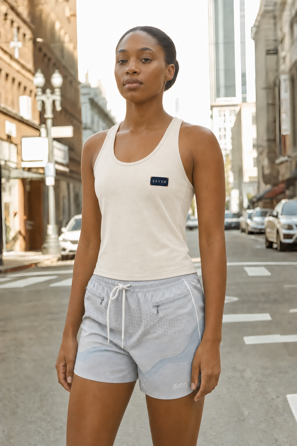 Night & Bone Training Tank - Bone