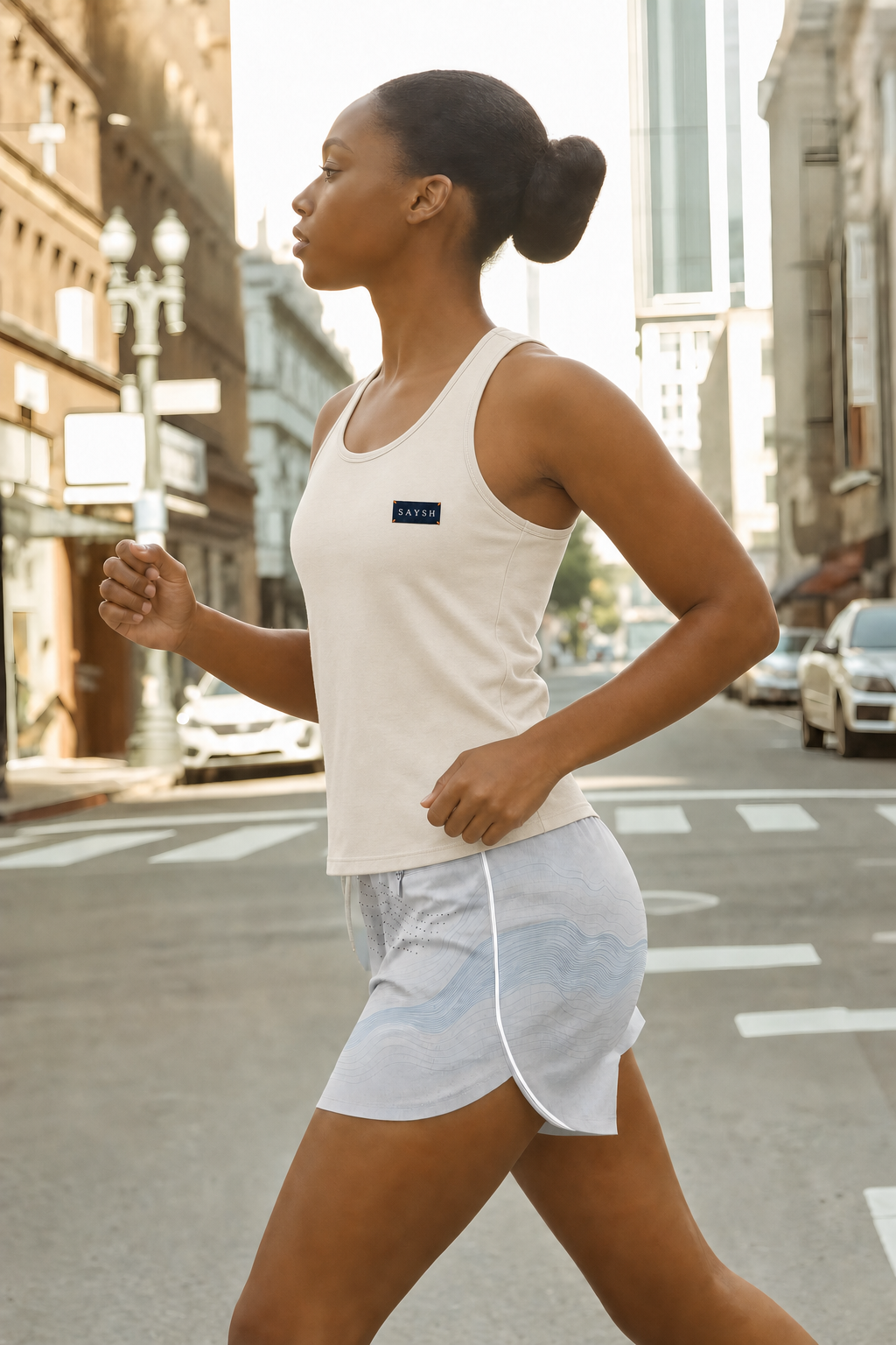 Night & Bone Training Tank - Bone