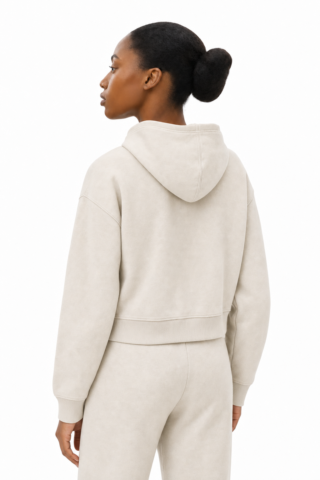Reign Loopback Hoodie - Bone
