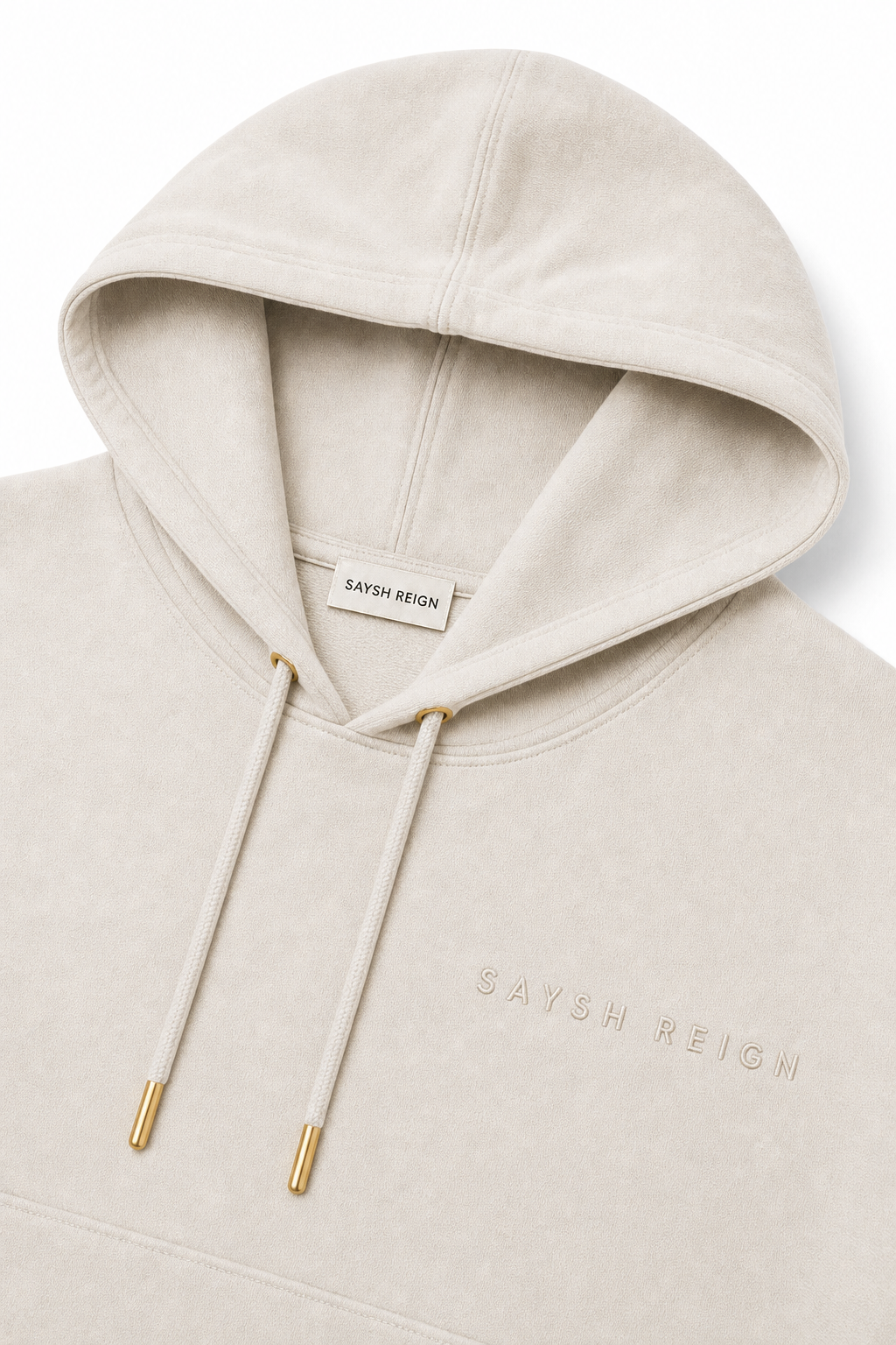Reign Loopback Hoodie - Bone