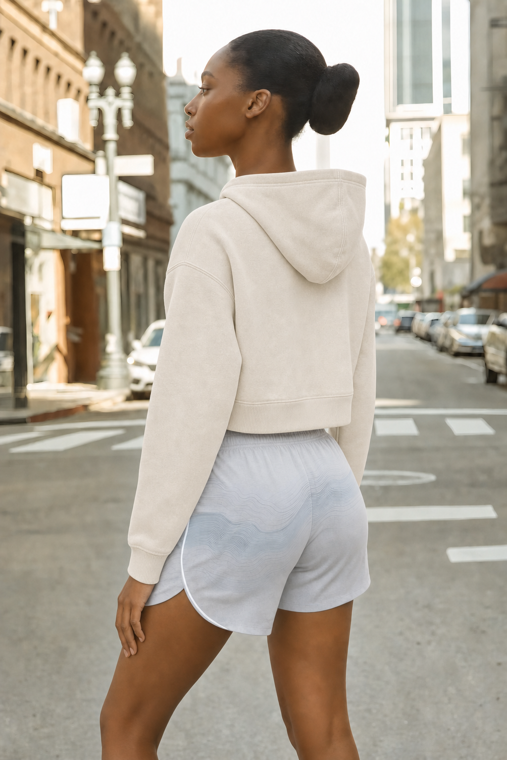 Reign Loopback Hoodie - Bone