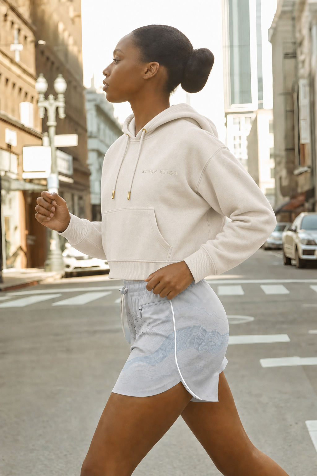 Reign Loopback Hoodie - Bone
