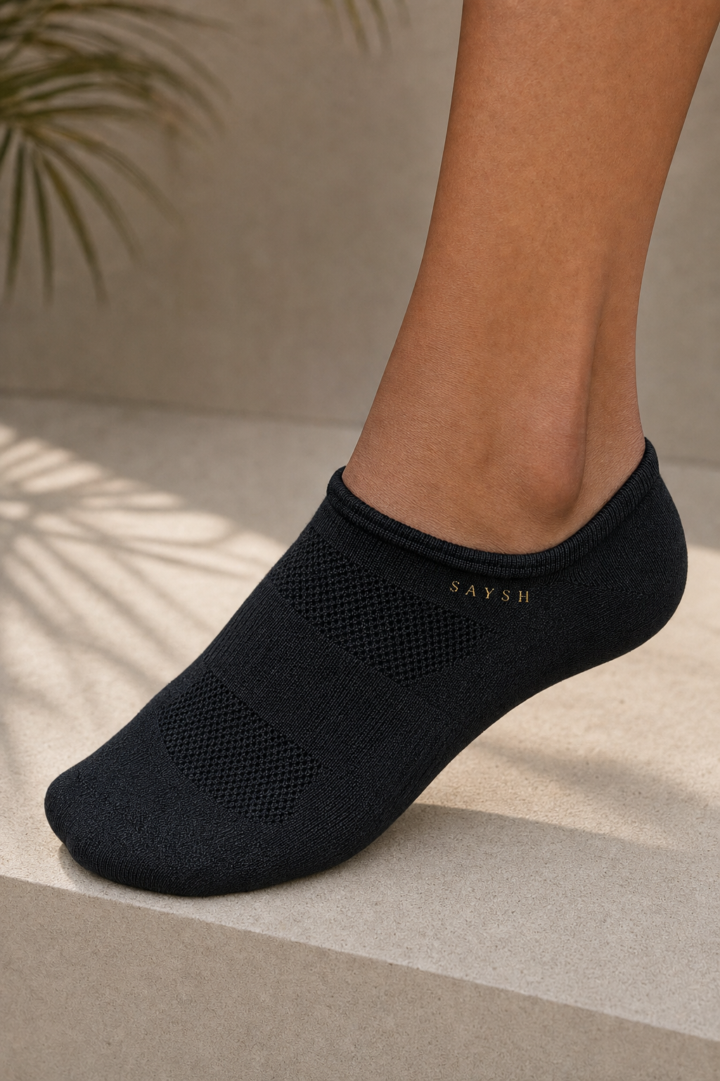 Threshold Performance No-Show Sock - Black