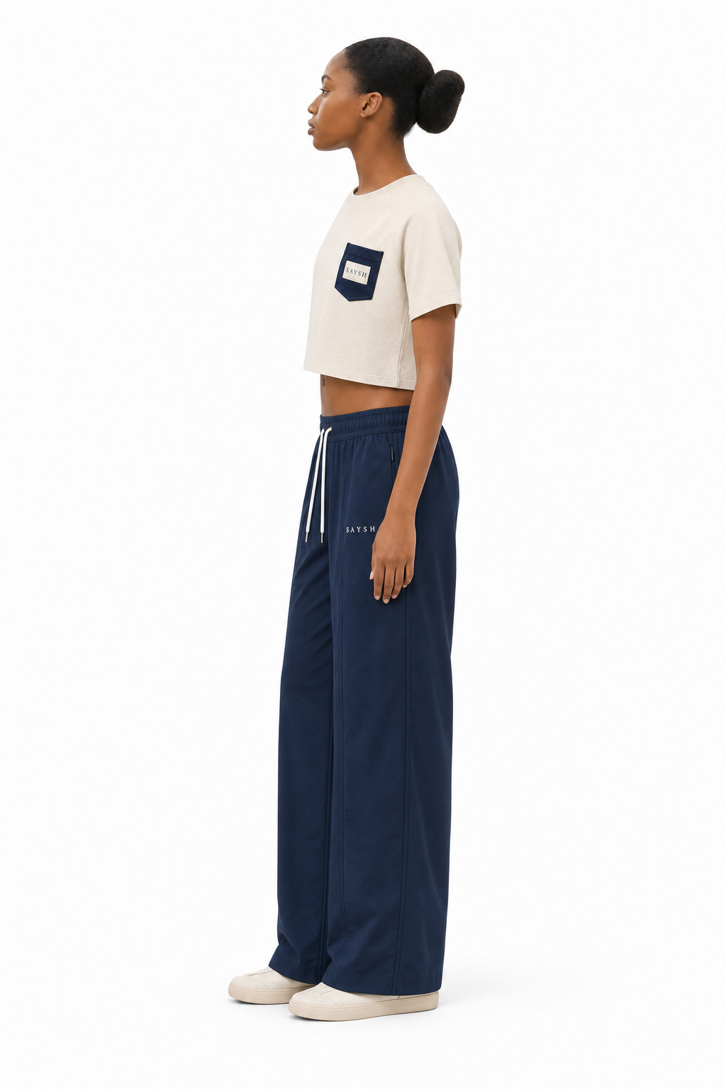 Marina Pace Shell Trouser - Marine