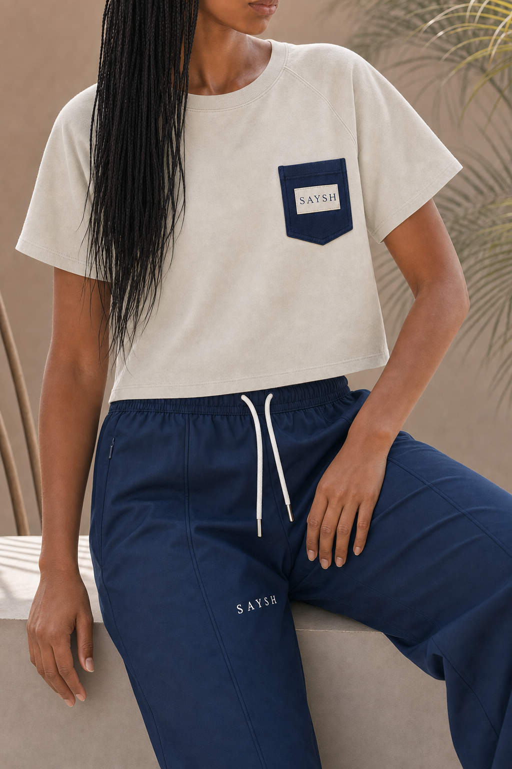 Marina Pace Shell Trouser - Marine