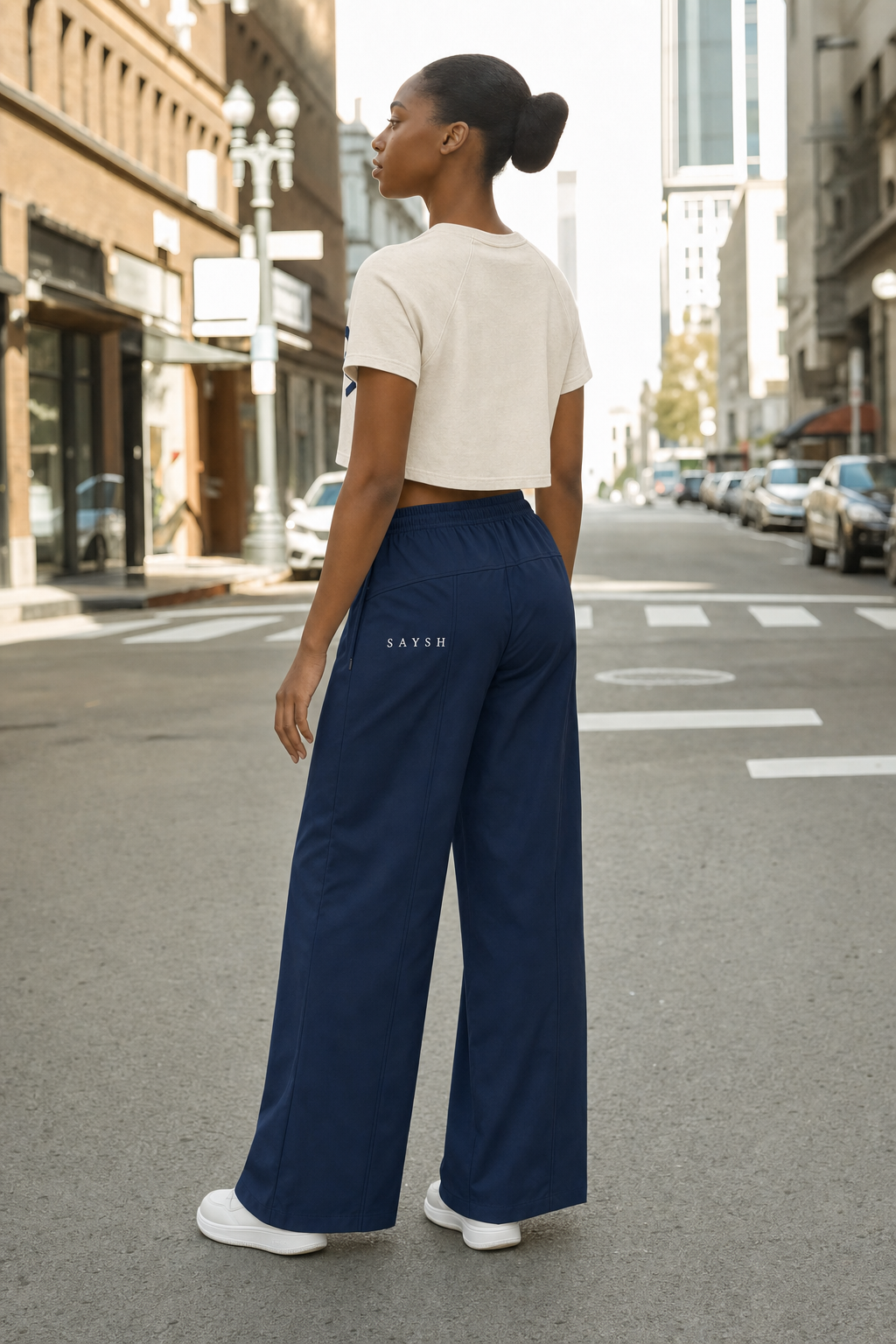 Marina Pace Shell Trouser - Marine