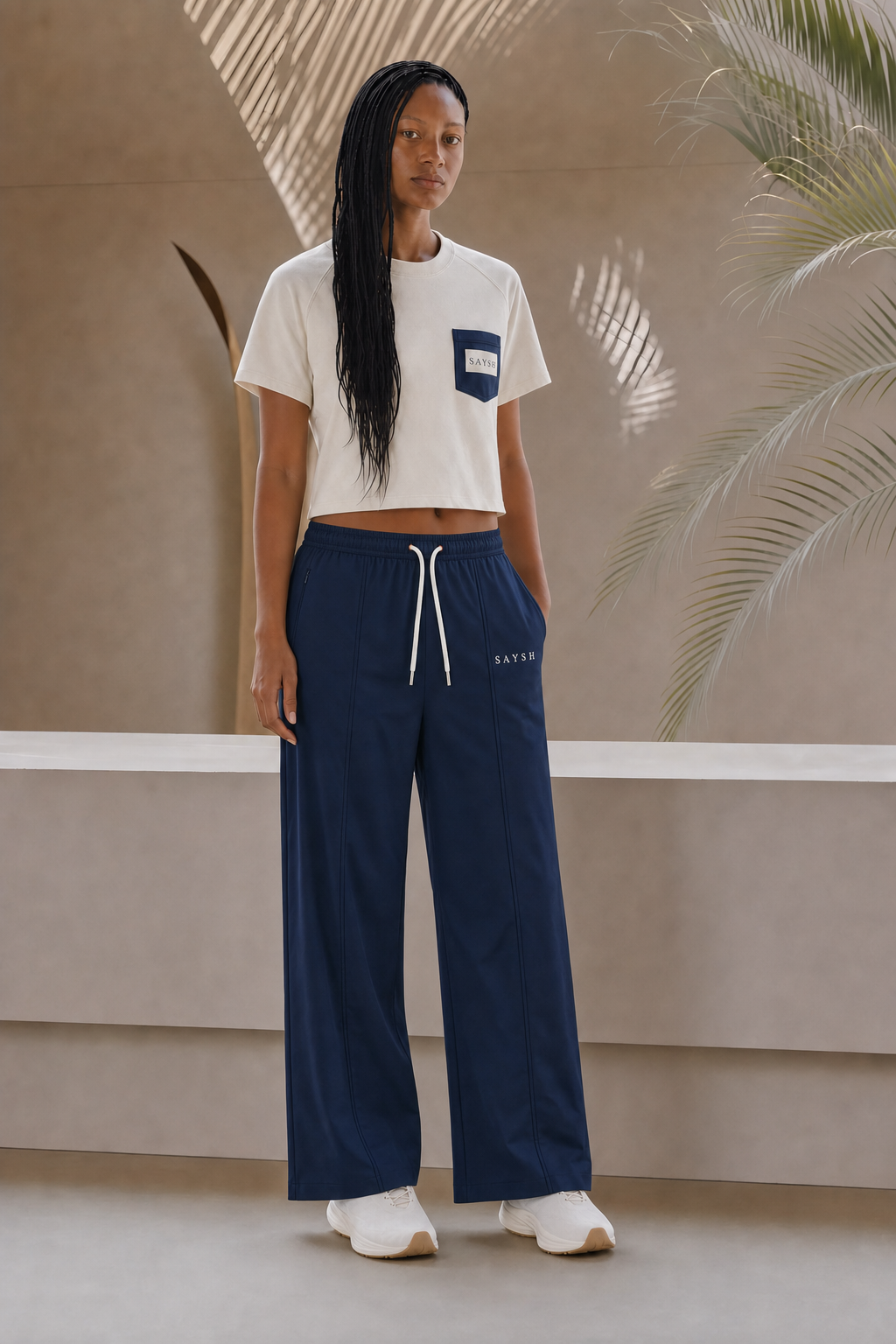 Marina Pace Shell Trouser - Marine