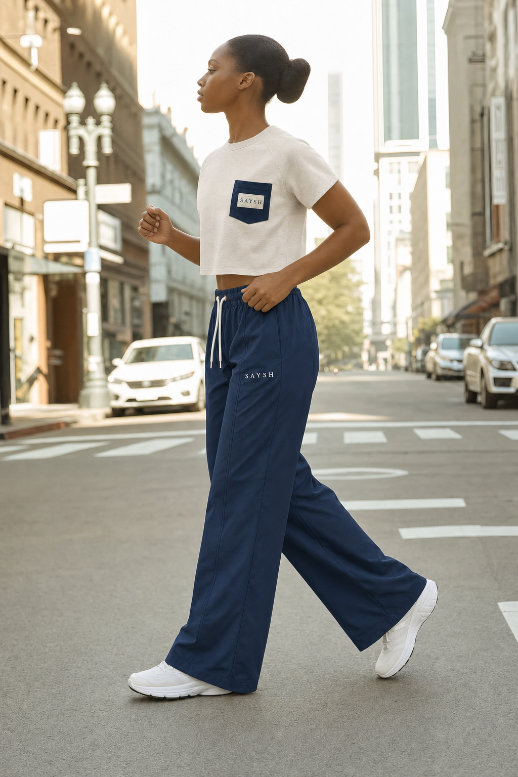 Marina Pace Shell Trouser - Marine
