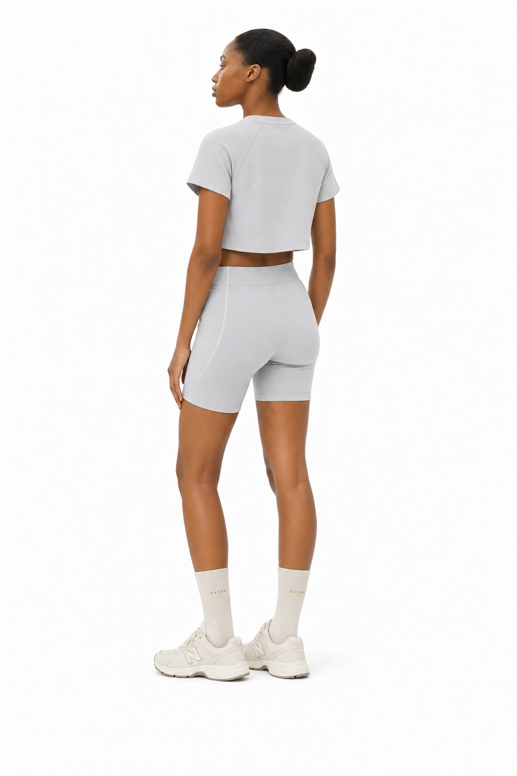 Threshold Trainer Crew Sock - Bone