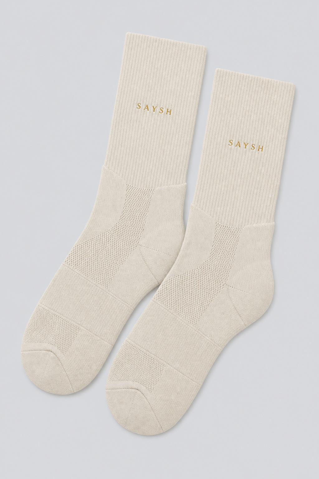 Threshold Trainer Crew Sock - Bone