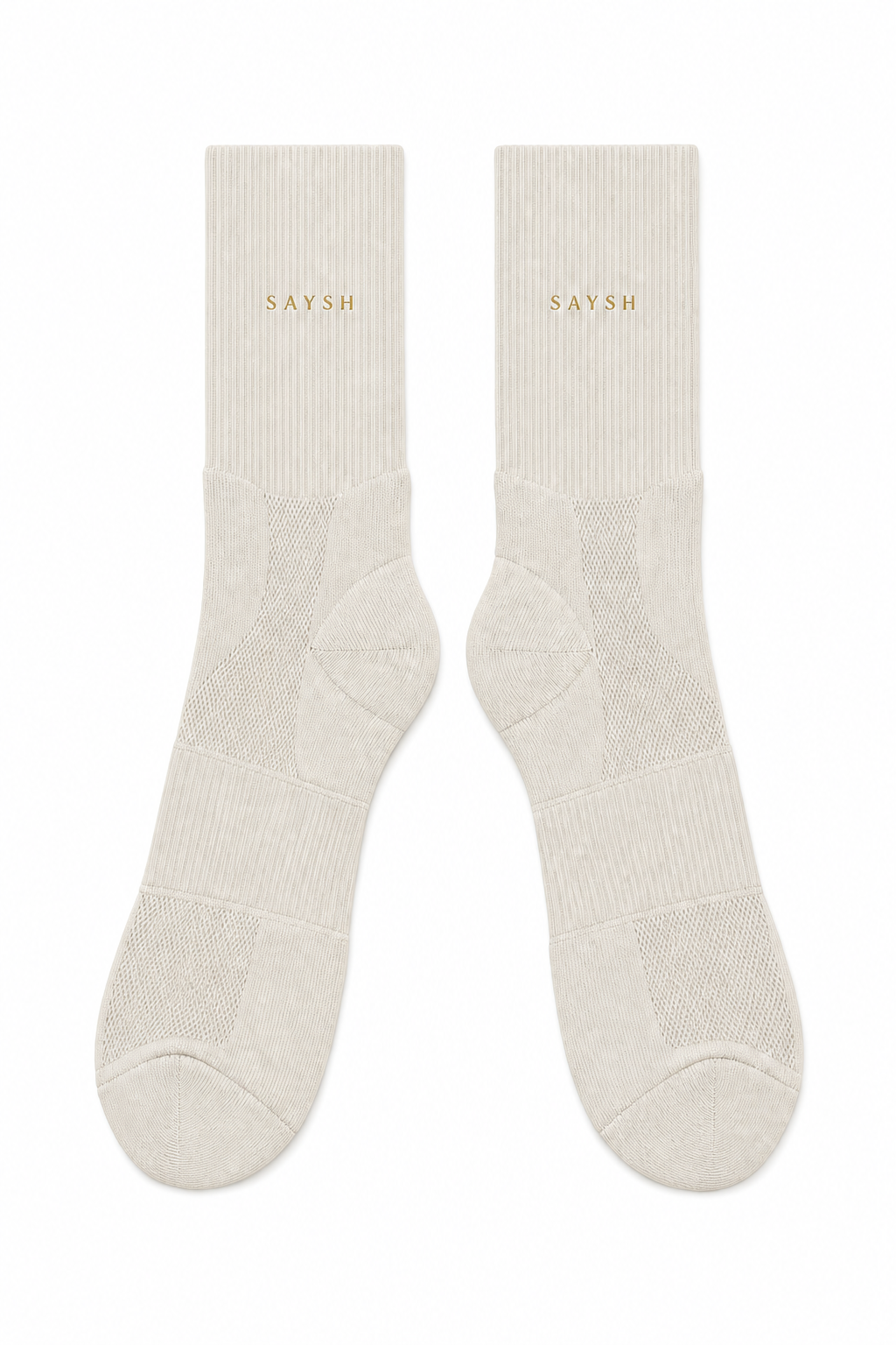 Threshold Trainer Crew Sock - Bone