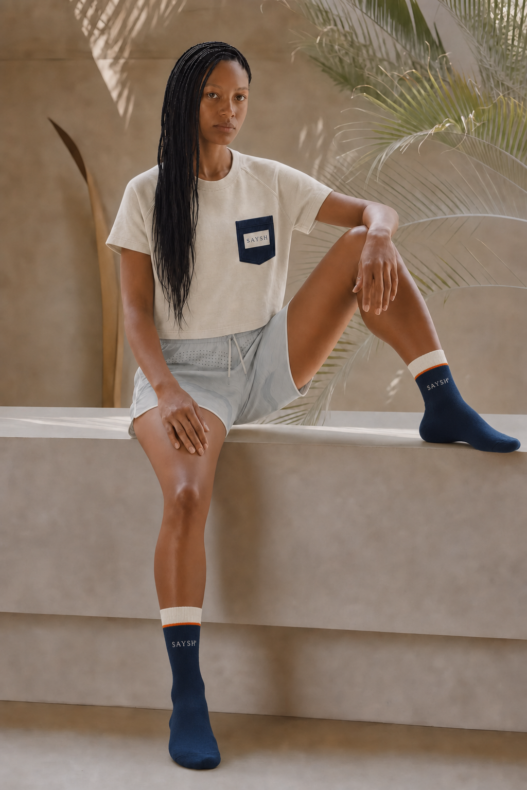 Marina Pace Cushion Sock - Marine