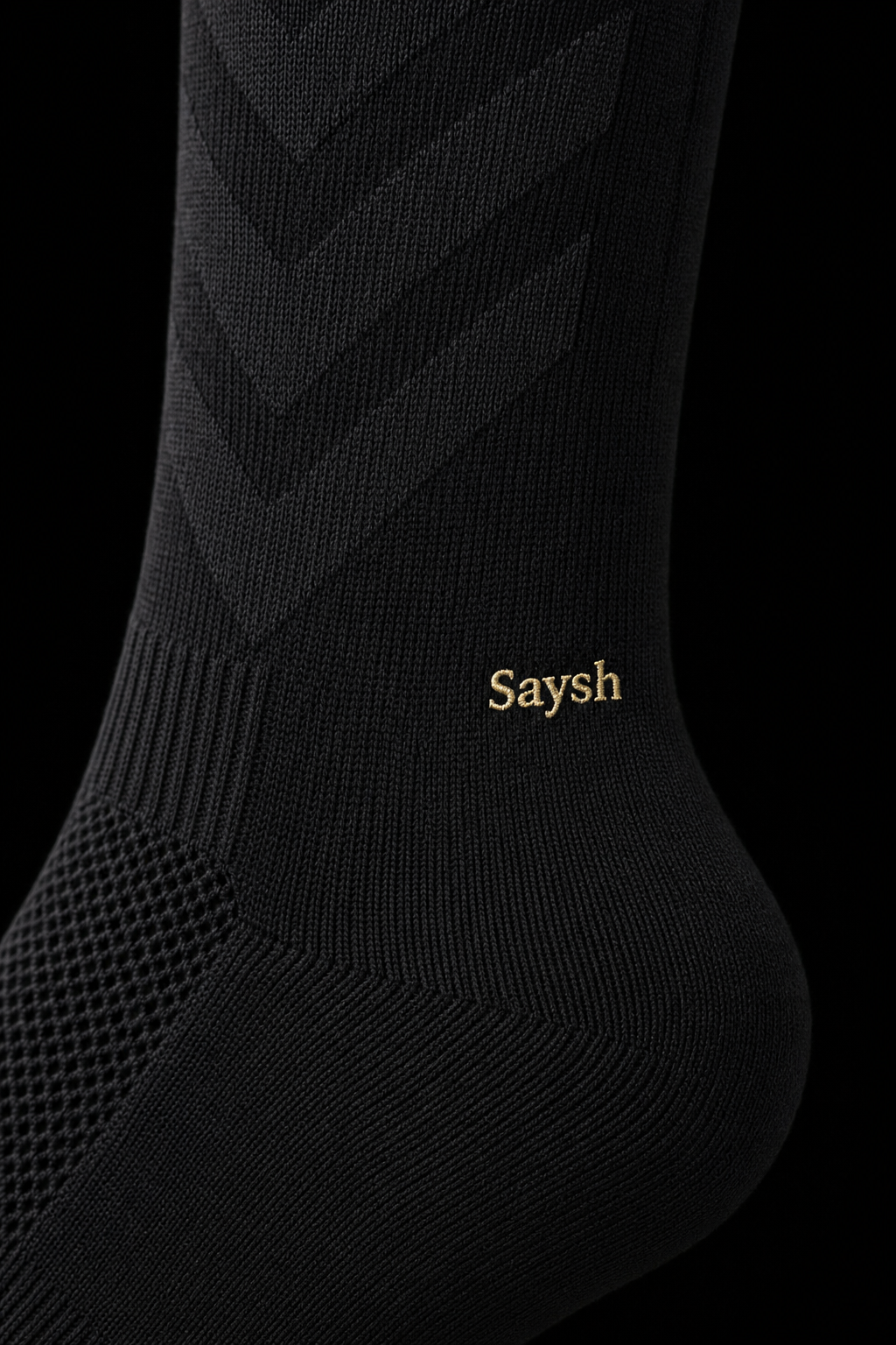 Threshold Performance Crew Sock - Black