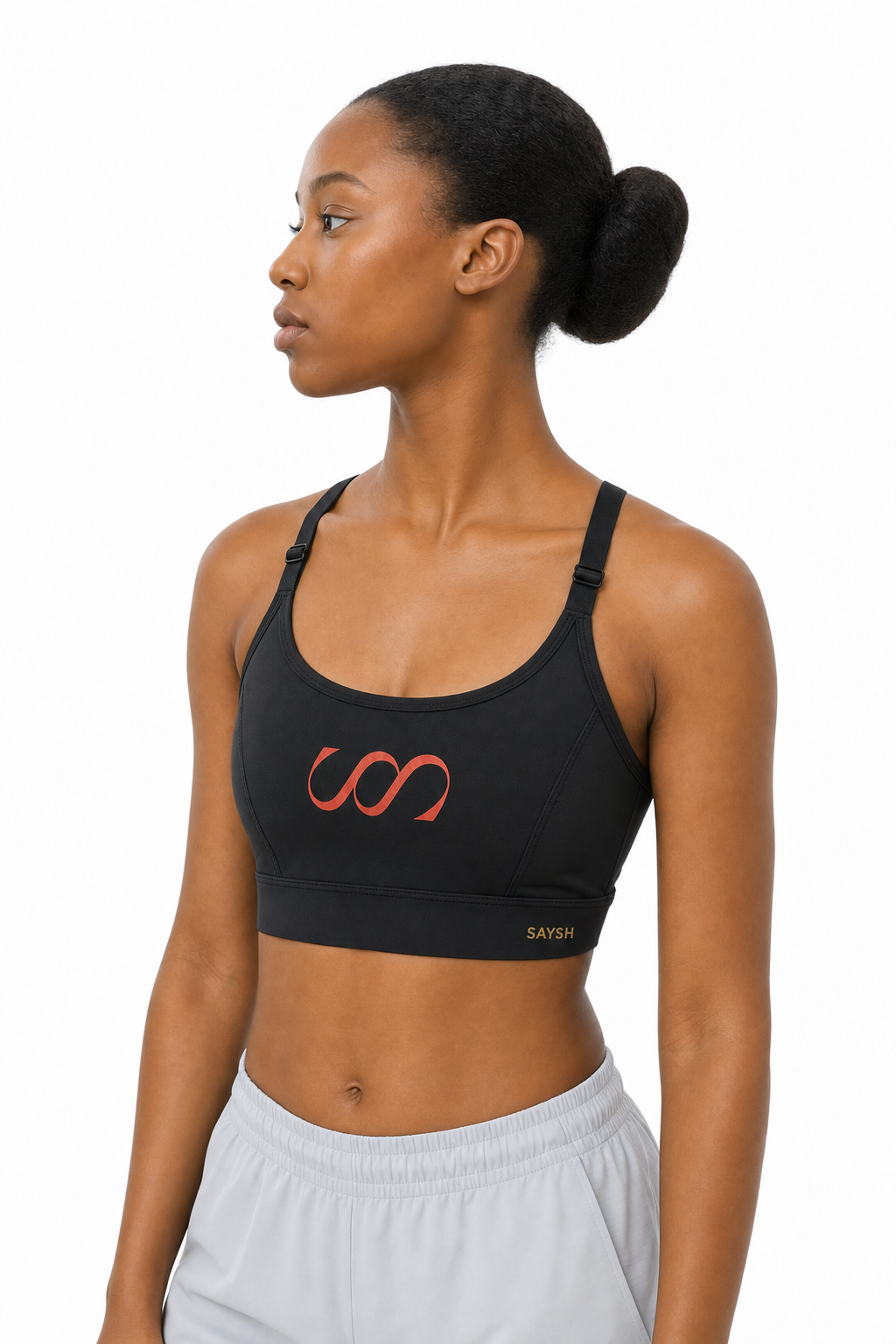 Threshold Support Bra - Black