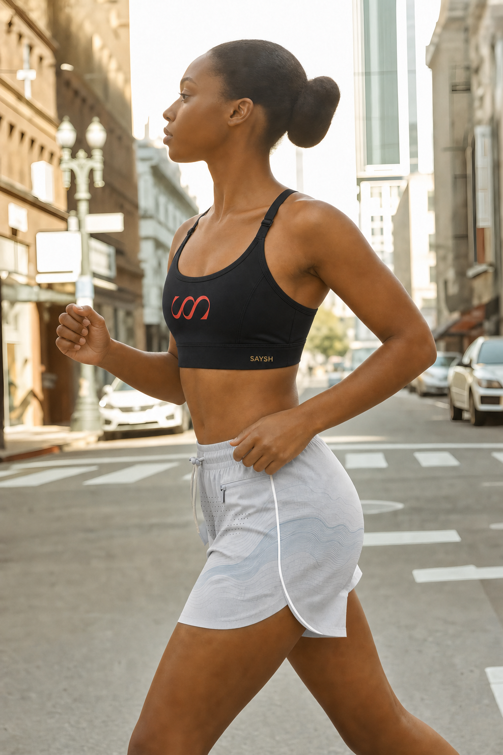 Threshold Support Bra - Black