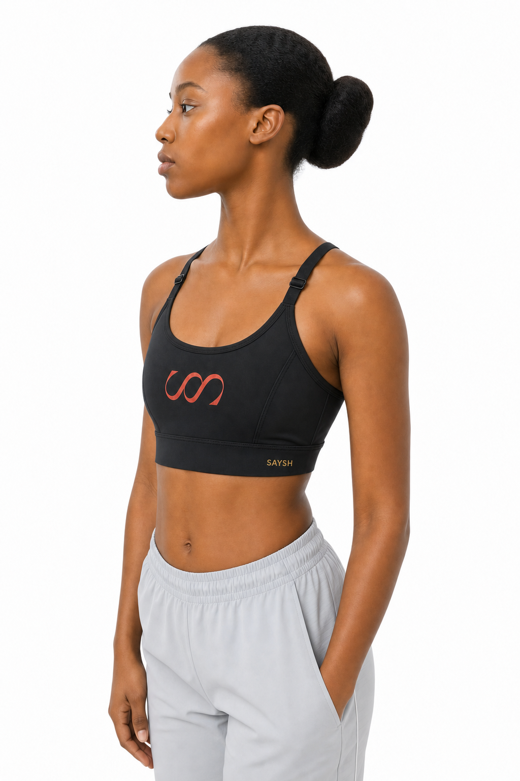 Threshold Support Bra - Black