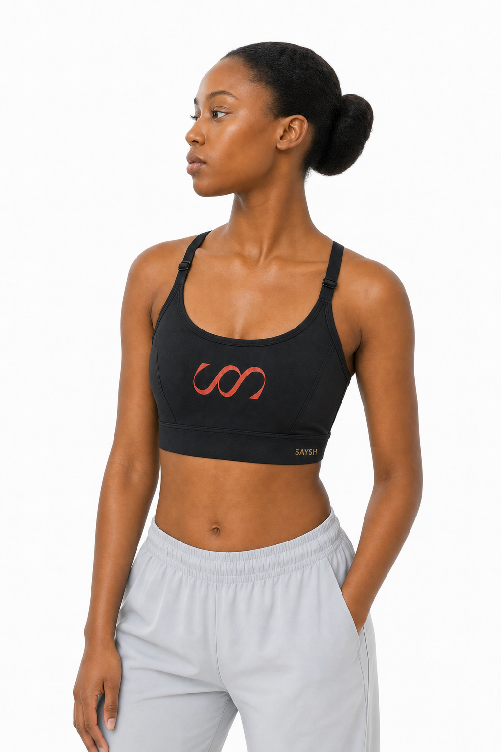 Threshold Support Bra - Black