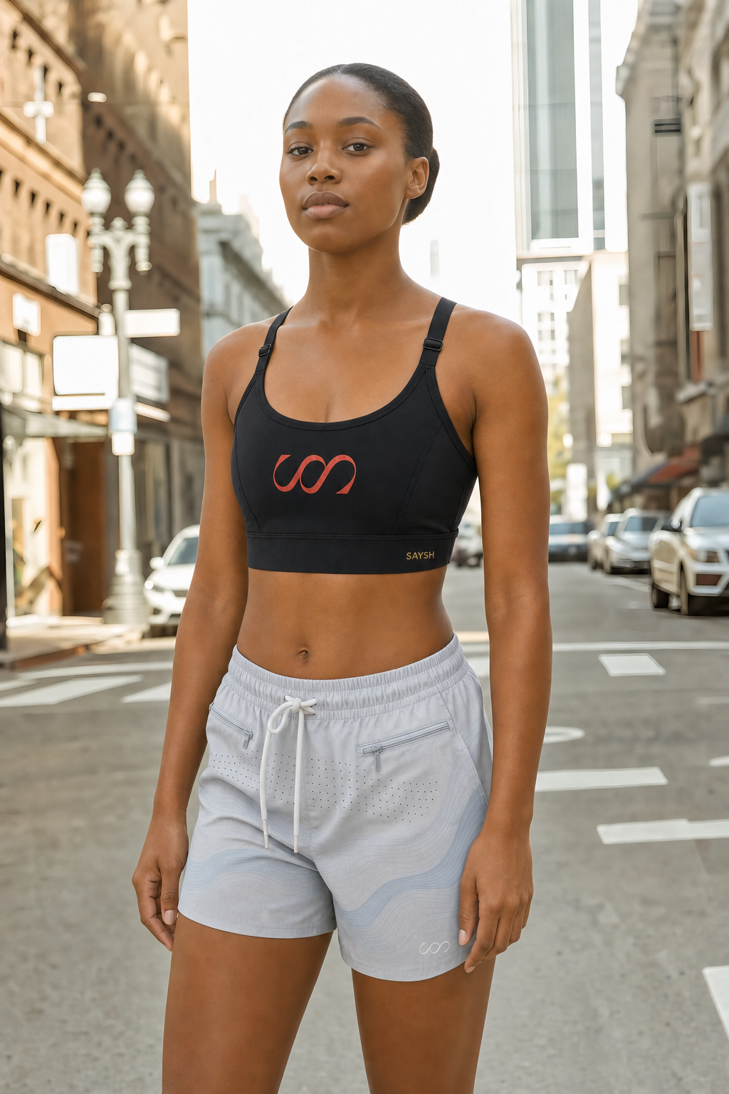 Threshold Support Bra - Black
